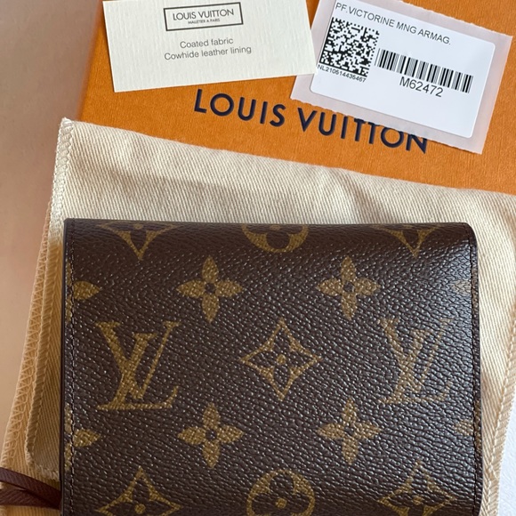 Louis Vuitton M62472 Monogram Victorine Wallet Armagnac BNIB - Picture 13 of 15